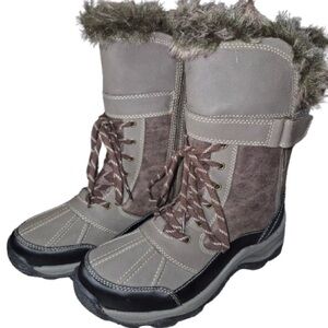 Clark’s Cushion Collection Brown Winter Boots